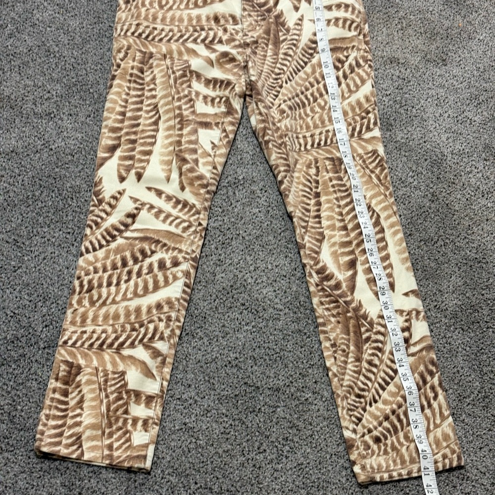 Ralph Lauren Slimming Fit Straight Stretch Jungle Print Corduroy Pants NWOT - Picture 8 of 17